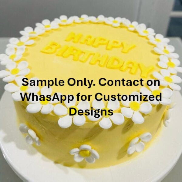 Birthday Cake (Vanila Icing)